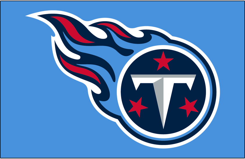 Tennessee Titans 1999-Pres Primary Dark Logo fabric transfer